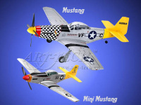 Радиоуправляемый самолет Art-tech Mini Mustang 2.4G - 21133 Радиоуправляемый самолет Art-tech Mini Mustang 2.4G - 21133